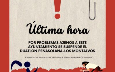 Suspensión del Duatlón Peñasolana-Los Montalvos