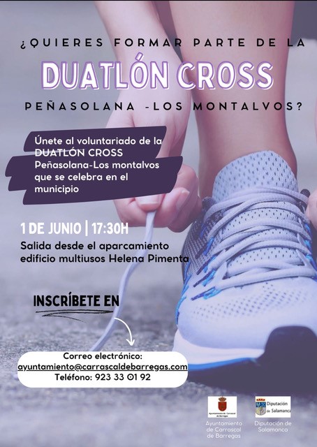 Únete al voluntariado de la Duatlón Cross