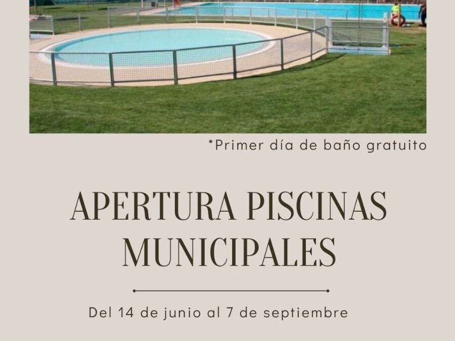 El 14 de junio, fecha de apertura de las piscinas de Carrascal de Barregas