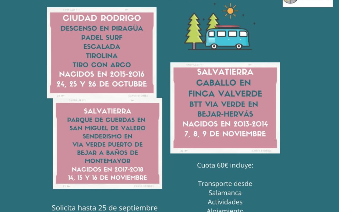 Programa Deporte y Naturaleza & Multiaventura Otoño 2025