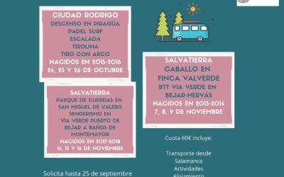 Programa Deporte y Naturaleza & Multiaventura Otoño 2025
