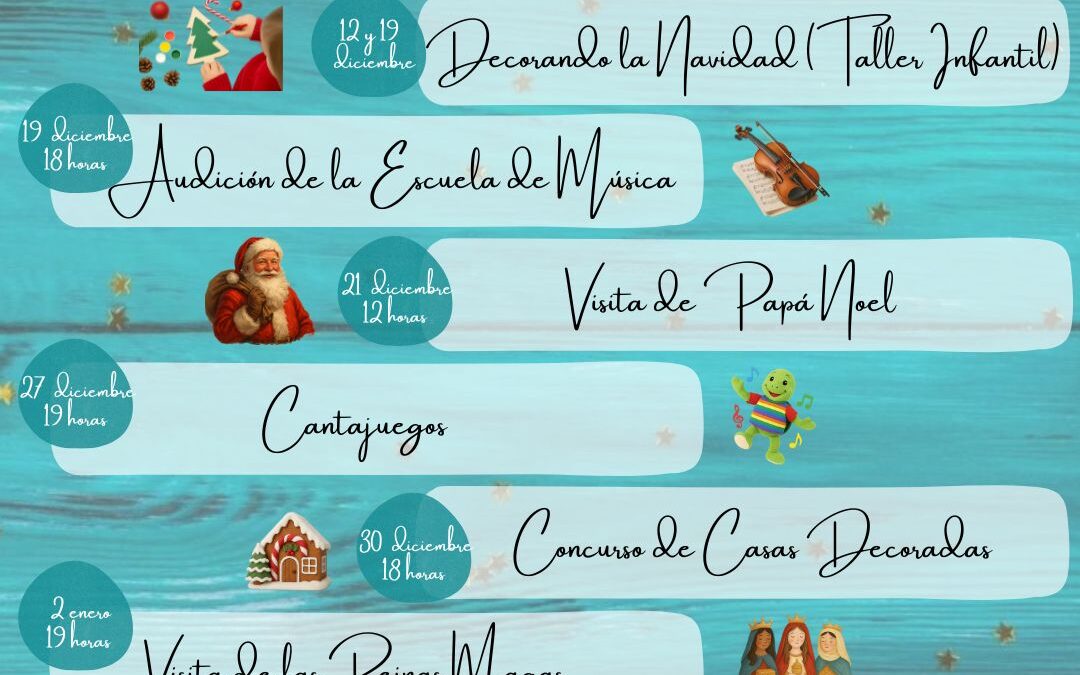 Actividades de Navidad pensadas por y para las familias de Carrascal de Barregas