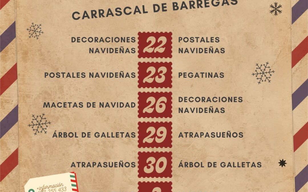 ¿Quieres inscribir a tus hijos a las actividades navideñas organizadas desde la Escuela Infantil?