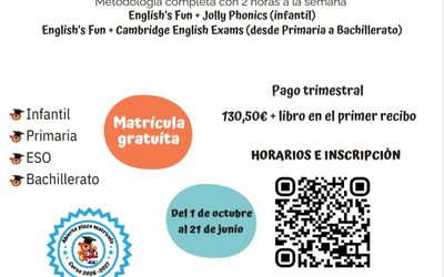 Abierto el plazo de matrícula para las clases de inglés en Carrascal de Barregas